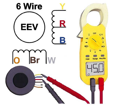 شیر انبساط برقی EEV شش سیمه
