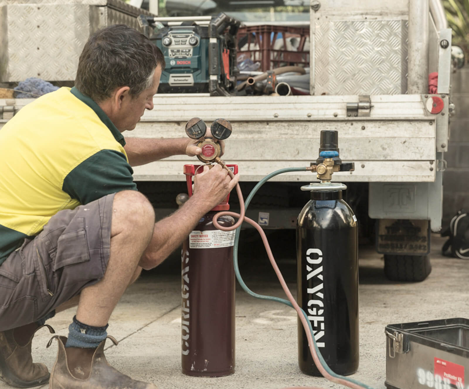 جوش کاری لولههای مسی